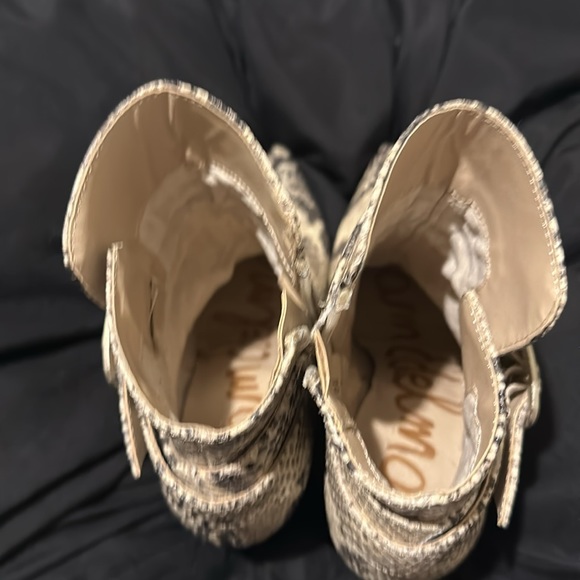 Snakeskin boots Sam Edelman - Picture 5 of 6